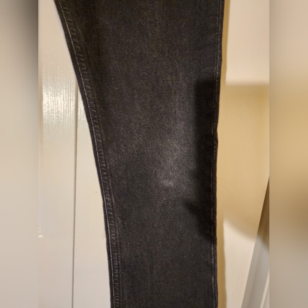 GOLDSIGN Lawler high-rise slim-leg jeans 25W 32L In Black - Picture 12 of 16